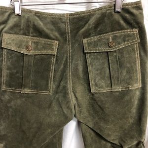 COPY - Wilson’s Dark green suede size 10 long pants